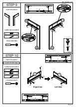 Preview for 8 page of Seconique SEVILLE 500-501-012 Assembly Instructions Manual