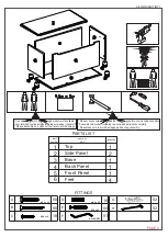 Предварительный просмотр 2 страницы Seconique Sol Blanket/Toy Box Assembly Instructions