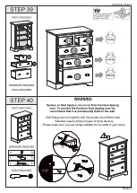 Предварительный просмотр 23 страницы Seconique Toledo 3201 HV Assembly Instructions Manual