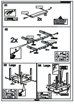 Предварительный просмотр 3 страницы Seconique TORTILLA NEST OF 2 TABLES Assembly Instructions