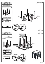 Предварительный просмотр 5 страницы Seconique TORTILLA NEST Assembly Instructions