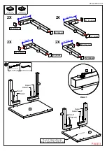 Предварительный просмотр 3 страницы Seconique VALENCIA NEST OF TABLES Assembly Instructions