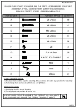 Предварительный просмотр 2 страницы Seconique Ventura Assembly Instruction Manual