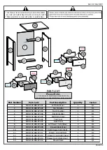 Preview for 2 page of Seconique VERMONT 3 DRAWER BEDSIDE Assembly Instructions Manual