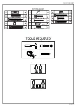 Preview for 3 page of Seconique VERMONT 3 DRAWER BEDSIDE Assembly Instructions Manual