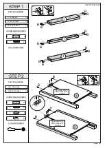 Preview for 4 page of Seconique VERMONT 3 DRAWER BEDSIDE Assembly Instructions Manual