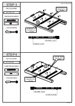 Preview for 5 page of Seconique VERMONT 3 DRAWER BEDSIDE Assembly Instructions Manual