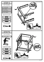 Preview for 6 page of Seconique VERMONT 3 DRAWER BEDSIDE Assembly Instructions Manual