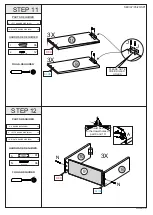 Preview for 9 page of Seconique VERMONT 3 DRAWER BEDSIDE Assembly Instructions Manual