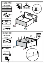 Preview for 10 page of Seconique VERMONT 3 DRAWER BEDSIDE Assembly Instructions Manual