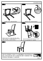 Предварительный просмотр 6 страницы Seconique WEXFORD 47'' DINING TABLE Assembly Instructions Manual