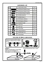 Предварительный просмотр 3 страницы Seconique WHITE CHARISMA HOME BAR TABLE Assembly Instructions Manual