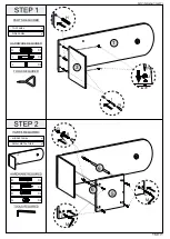 Предварительный просмотр 4 страницы Seconique WHITE CHARISMA HOME BAR TABLE Assembly Instructions Manual