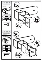 Предварительный просмотр 6 страницы Seconique WHITE CHARISMA HOME BAR TABLE Assembly Instructions Manual