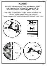 Предварительный просмотр 31 страницы Seconique ZURICH SEC/SH/03/22/CM1 Assembly Instructions Manual