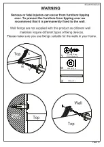 Предварительный просмотр 19 страницы Seconique Zurich SECSH0322 Assembly Instructions Manual