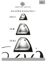 Preview for 47 page of Secret Jardin CRISTAL CR110 Assembly Instructions Manual