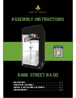 Preview for 1 page of Secret Jardin DARK STREET R4.00 Assembly Instructions Manual