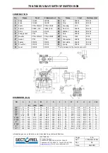 Предварительный просмотр 2 страницы Sectoriel 734 XS Assembly And Maintenance Instructions