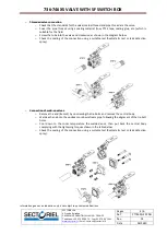 Предварительный просмотр 4 страницы Sectoriel 734 XS Assembly And Maintenance Instructions