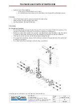 Предварительный просмотр 5 страницы Sectoriel 734 XS Assembly And Maintenance Instructions