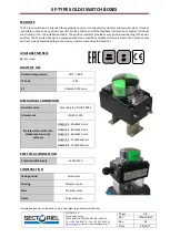 Предварительный просмотр 8 страницы Sectoriel 734 XS Assembly And Maintenance Instructions