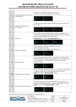 Предварительный просмотр 6 страницы Sectoriel TCR 05T-KT32 Manual