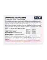 Preview for 3 page of Secu SELO-BR Operating Instructions Manual