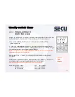 Preview for 9 page of Secu SELO-BR Operating Instructions Manual