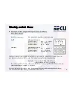 Preview for 10 page of Secu SELO-BR Operating Instructions Manual