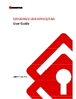 SECUDRIVE USB OFFICE/CAD User Manual preview