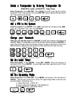 Preview for 3 page of Secura Key RADIO KEY 600 Quick Start User Manual