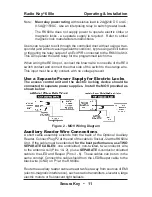 Preview for 15 page of Secura Key Radio Key 600e Operating & Installation Manual