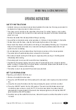 Preview for 9 page of Secura K15-F1E User Instructions