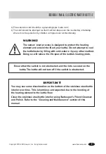 Preview for 11 page of Secura K15-F1E User Instructions