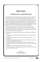 Предварительный просмотр 15 страницы Secura K15-F1E User Instructions