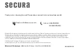 Preview for 20 page of Secura QLF210 Instruction Manual