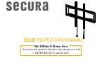 Secura QLL23 Instruction Manual предпросмотр