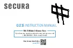 Secura QLT25 Instruction Manual предпросмотр