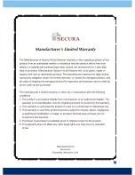 Preview for 11 page of Secura S-189 User Manual