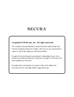 Предварительный просмотр 3 страницы Secura SPO-17GS User Manual