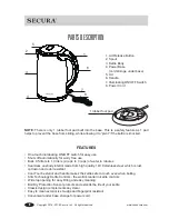 Preview for 8 page of Secura SWK-1701DB User Instructions