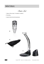 Предварительный просмотр 4 страницы Secura WA-6SPD User Manual