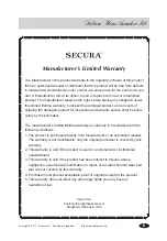 Предварительный просмотр 7 страницы Secura WA-6SPD User Manual