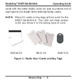 Preview for 9 page of Securakey Radio Key RKDT-SA-M Operating Manual