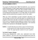 Preview for 12 page of Securakey Radio Key RKDT-SA-M Operating Manual