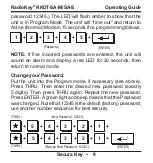 Preview for 13 page of Securakey Radio Key RKDT-SA-M Operating Manual