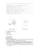 Предварительный просмотр 3 страницы Securam BSL-0601A-D66 User Manual