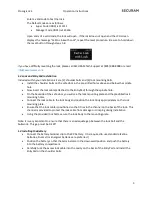 Preview for 3 page of Securam EC-0601A-L22-C-II-CH Operating Instructions Manual