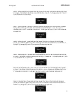 Preview for 9 page of Securam EC-0601A-L22-C-II-CH Operating Instructions Manual